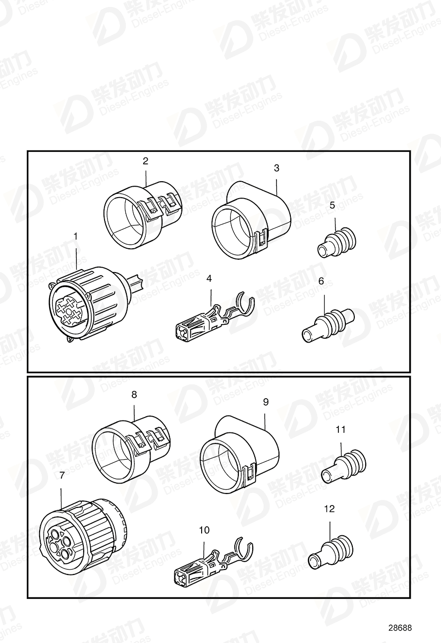 volvo penta Adapter 3985621 Drawing volvo penta Adapter 3985621 Drawing